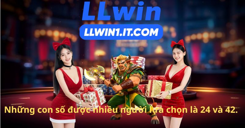 Những con số được nhiều người lựa chọn là 24 và 42.